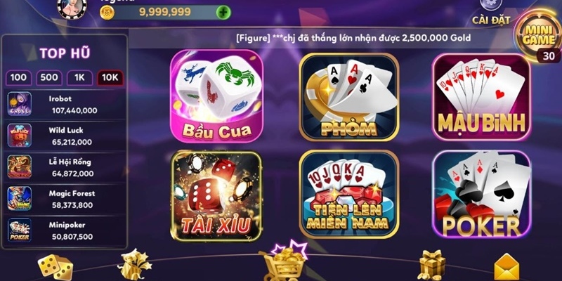 Đến với thế giới game bài cực đa dạng của 789bet